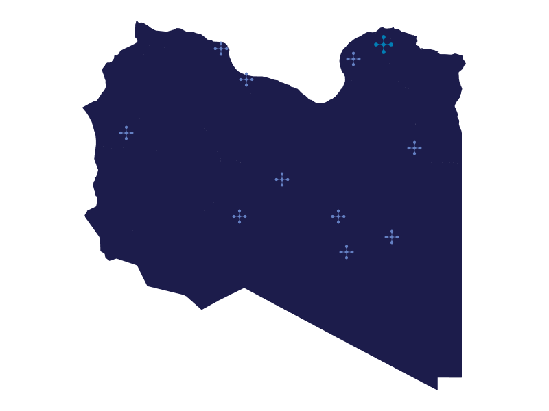 Map of Libya